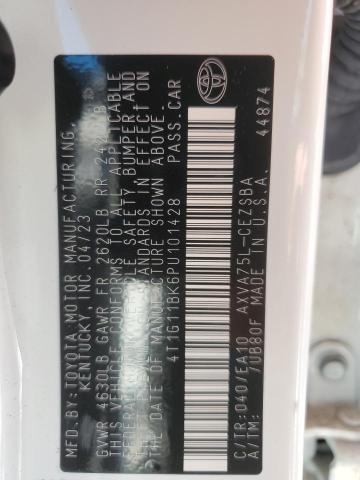 2023 TOYOTA CAMRY SE N - 4T1G11BK6PU101428