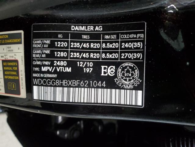2011 MERCEDES-BENZ GLK 350 4M - WDCGG8HBXBF621044