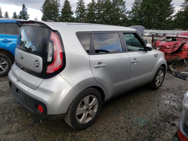 KIA SOUL 2018 silver  gas KNDJN2A27J7583726 photo #4