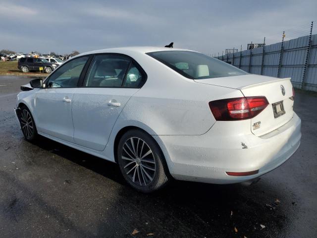 VOLKSWAGEN JETTA SPOR 2016 white  gas 3VWD17AJ2GM216984 photo #3