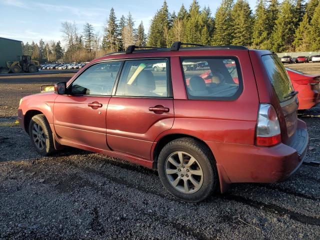 SUBARU FORESTER 2 2007 red  gas JF1SG65677H712012 photo #3