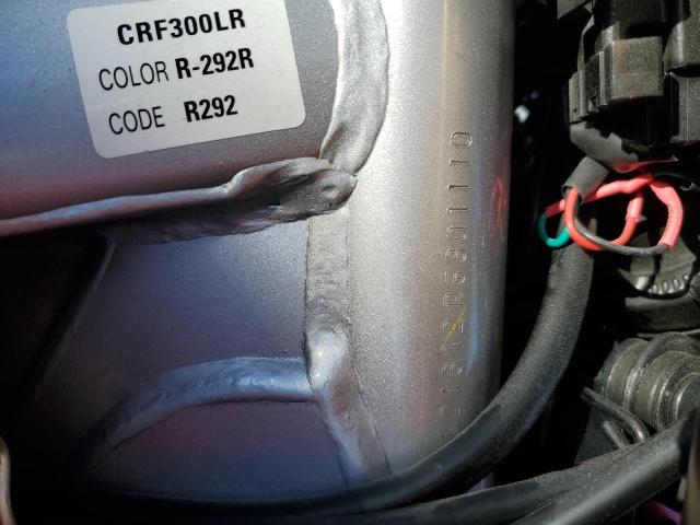 2024 HONDA CRF300 L MLHND1612R5301110