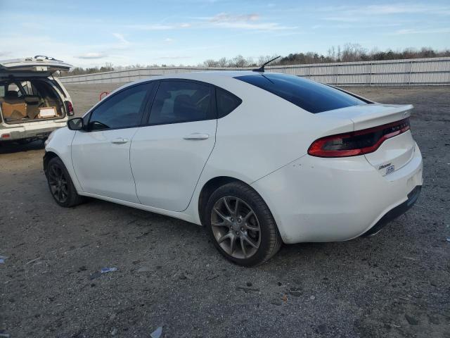 DODGE DART SXT 2014 white  gas 1C3CDFBB9ED902654 photo #3