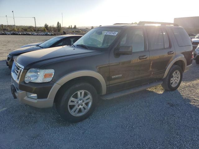 FORD EXPLORER E 2008 brown  gas 1FMEU74E98UB01823 photo #1