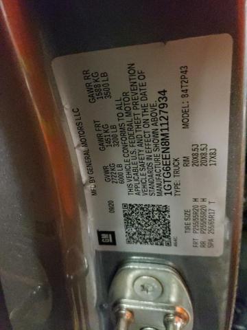 2021 GMC CANYON DEN 1GTG6EEN8M1127934