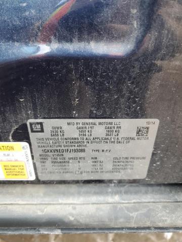 2015 GMC ACADIA SLE 1GKKVNED1FJ193088