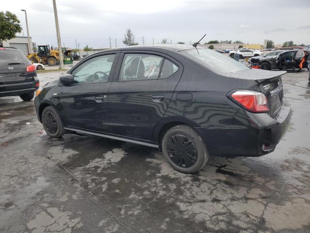 MITSUBISHI MIRAGE G4 2022 black  gas ML32FUFJ5NHF07439 photo #3