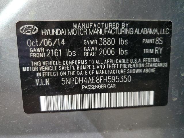 2015 HYUNDAI ELANTRA SE - 5NPDH4AE8FH595350