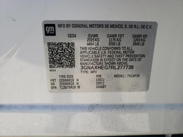 2024 CHEVROLET EQUINOX LS - 3GNAXHEG7RL277739