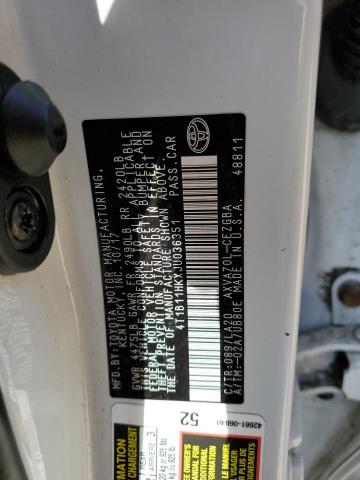 2018 TOYOTA CAMRY L - 4T1B11HKXJU036351