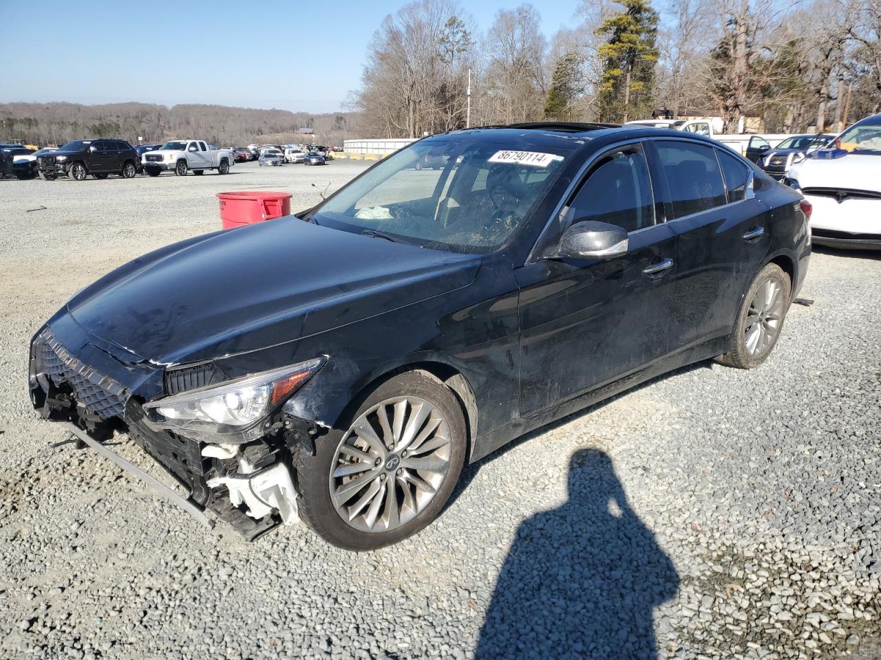  Salvage INFINITI Q50