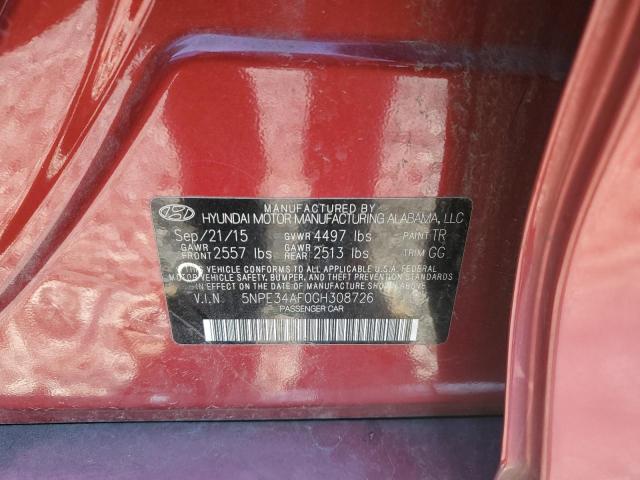 2016 HYUNDAI SONATA SPO - 5NPE34AF0GH308726