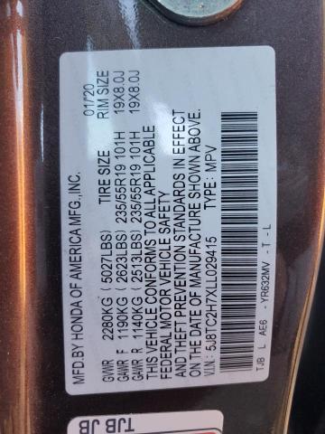 2020 ACURA RDX ADVANC 5J8TC2H7XLL029415