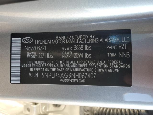 2022 HYUNDAI ELANTRA LI - 5NPLP4AG3NH067407