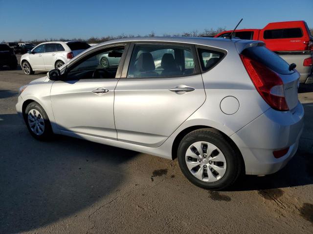 HYUNDAI ACCENT SE 2017 silver  gas KMHCT5AE5HU344855 photo #3