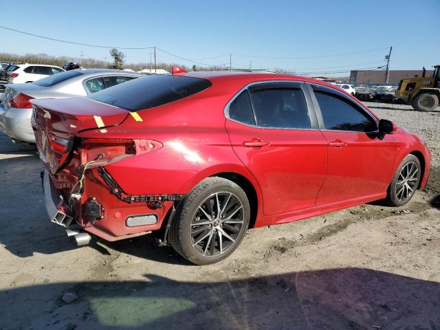 TOYOTA CAMRY SE 2021 red  gas 4T1G11BK3MU042723 photo #4