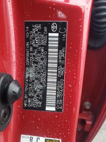 2015 TOYOTA PRIUS - JTDKN3DU1F0420710