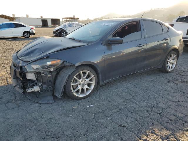 DODGE DART SXT 2013 charcoal  gas 1C3CDFBAXDD292544 photo #1