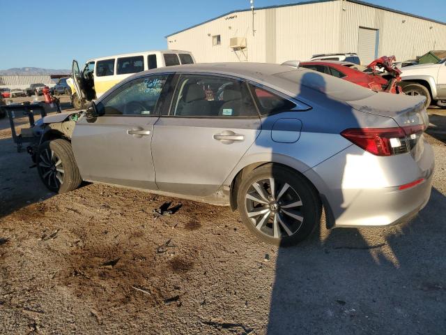 HONDA CIVIC EX 2023 silver  gas 2HGFE1F7XPH318091 photo #3