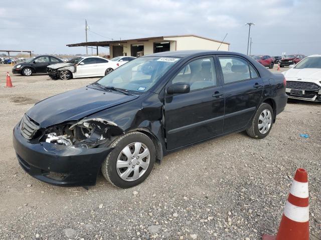 TOYOTA COROLLA CE 2003 black  gas JTDBR32E432008880 photo #1