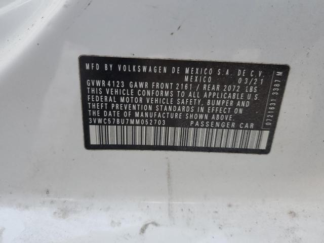 2021 VOLKSWAGEN JETTA S 3VWC57BU7MM052703