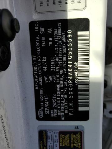 2015 KIA OPTIMA SX - 5XXGR4A64FG515590