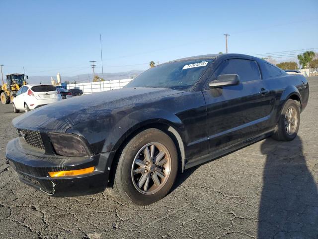 FORD MUSTANG 2005 black  gas 1ZVFT80N555146767 photo #1