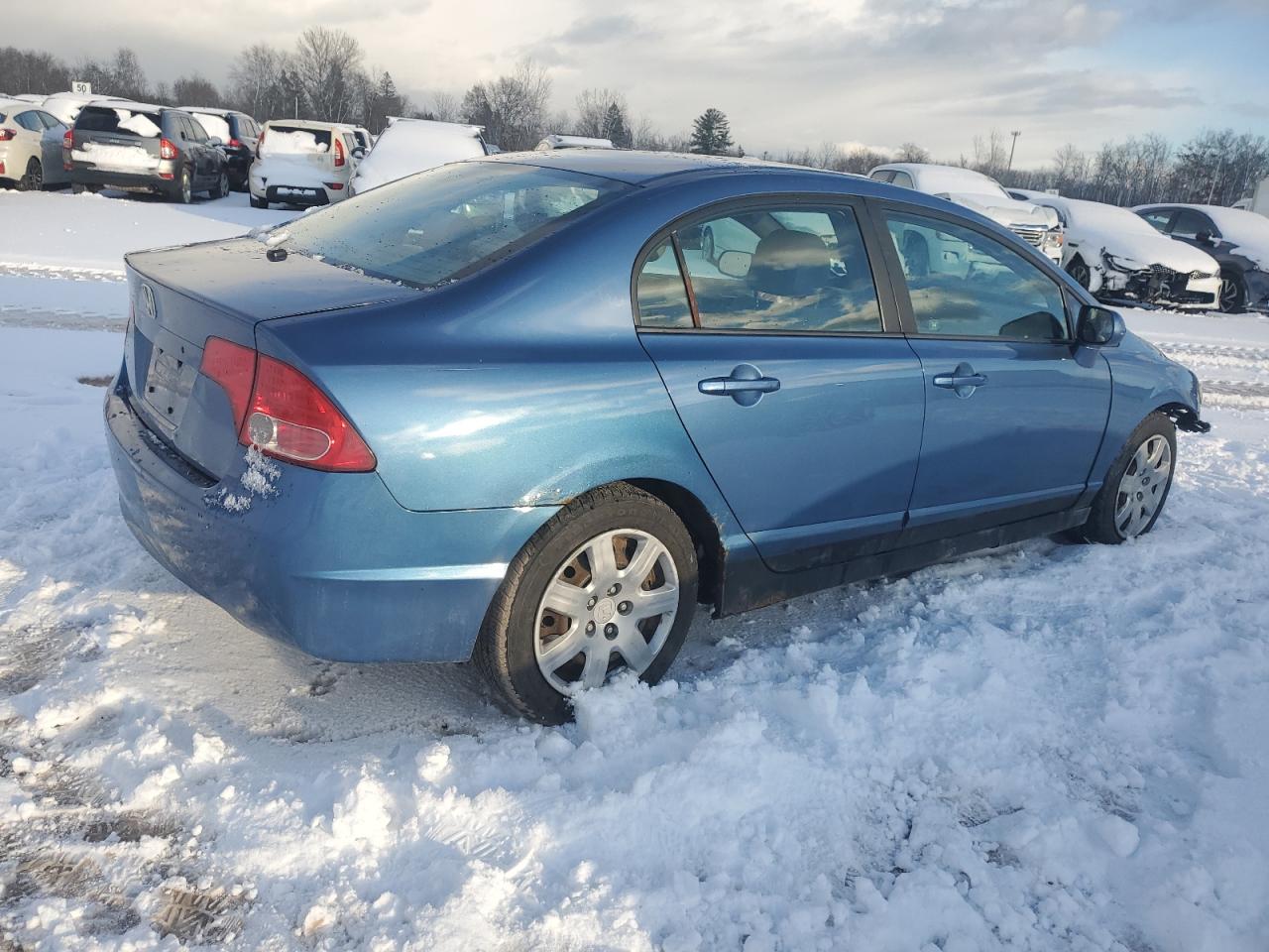 Lot #3048267819 2007 HONDA CIVIC LX