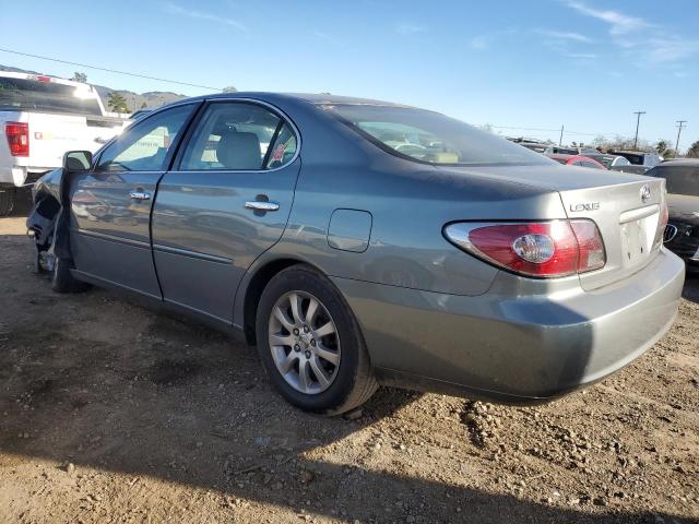 LEXUS ES 300 2002 teal  gas JTHBF30G720009382 photo #3