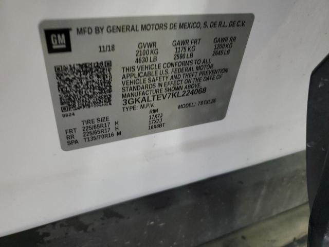 2019 GMC TERRAIN SL - 3GKALTEV7KL224068