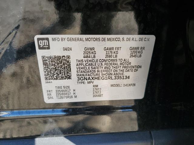 2024 CHEVROLET EQUINOX LS - 3GNAXHEG1RL335134