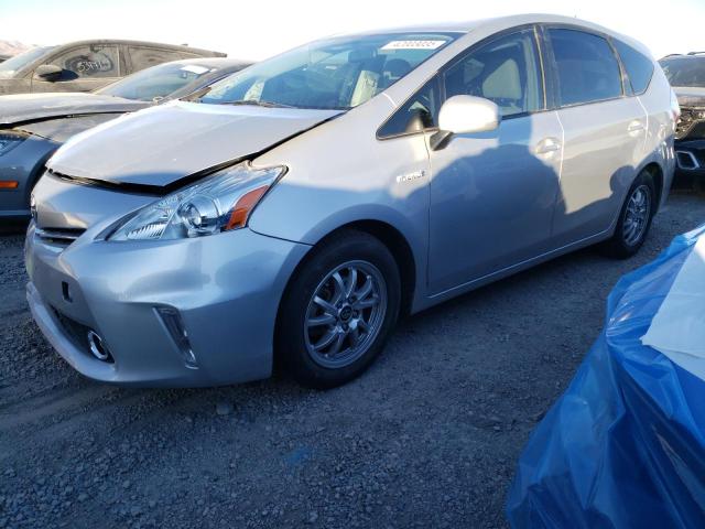 TOYOTA PRIUS V 2012 silver  hybrid engine JTDZN3EU9C3157809 photo #1