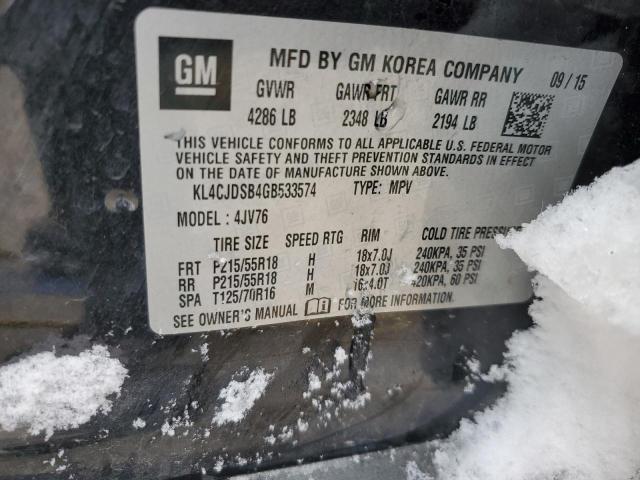2016 BUICK ENCORE PRE - KL4CJDSB4GB533574