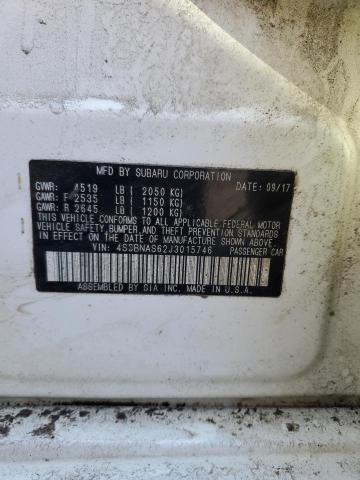 2018 SUBARU LEGACY SPO 4S3BNAS62J3015746