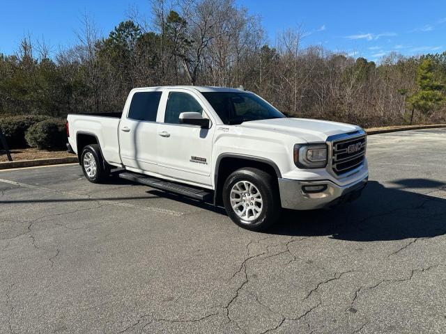 GMC SIERRA K15 2017 white crew pic gas 3GTU2MEC2HG119570 photo #1