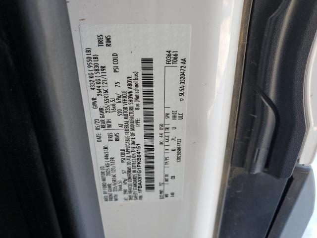 2023 FORD TRANSIT T- 1FBAX9YG1PKB04151