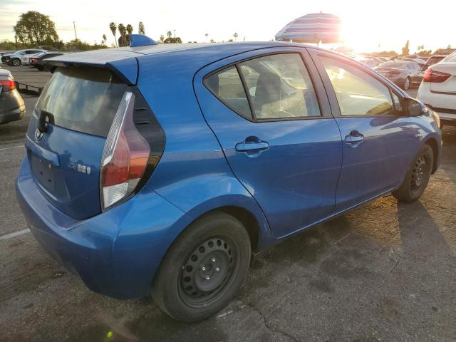 TOYOTA PRIUS C 2015 blue hatchbac hybrid engine JTDKDTB30F1582898 photo #4