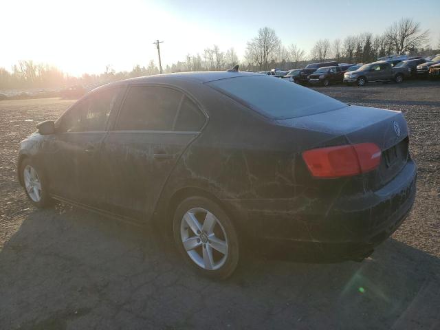 VOLKSWAGEN JETTA TDI 2011 black sedan 4d diesel 3VWLL7AJ4BM075107 photo #3