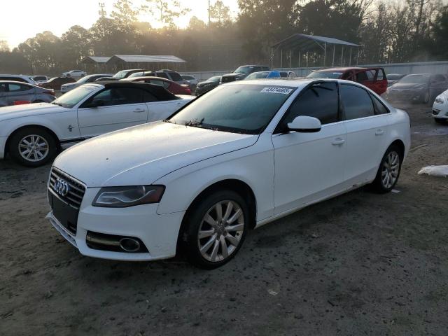 AUDI A4 PREMIUM 2011 white  gas WAUEFAFL3BN049529 photo #1