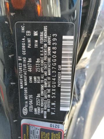 2016 KIA OPTIMA EX - 5XXGU4L37GG048393