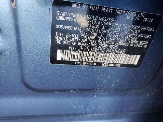 2015 SUBARU FORESTER 2 - JF2SJAWC9FH465448