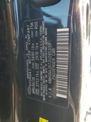 2018 GENESIS G80 SPORT - KMHGN4JB7JU285339