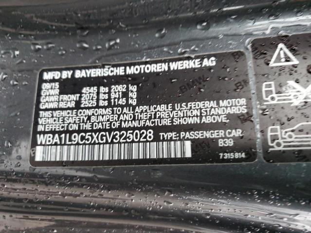 2016 BMW 228 XI SUL - WBA1L9C5XGV325028