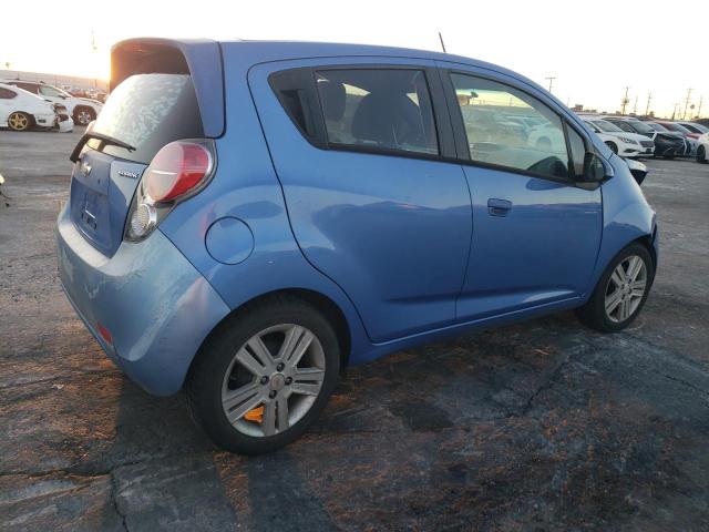 CHEVROLET SPARK LS 2013 blue  gas KL8CB6S90DC524610 photo #4