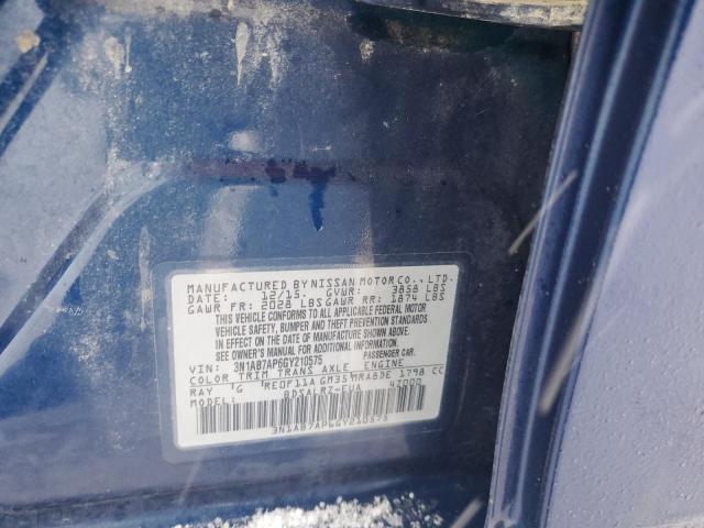 2016 NISSAN SENTRA S - 3N1AB7AP6GY210575