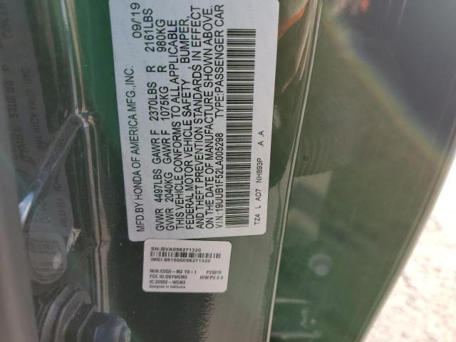 2020 ACURA TLX TECHNO 19UUB1F52LA005298
