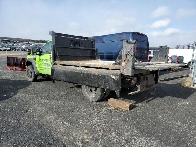 FORD F550 SUPER 2008 green chassis diesel 1FDAF57R98ED34686 photo #4