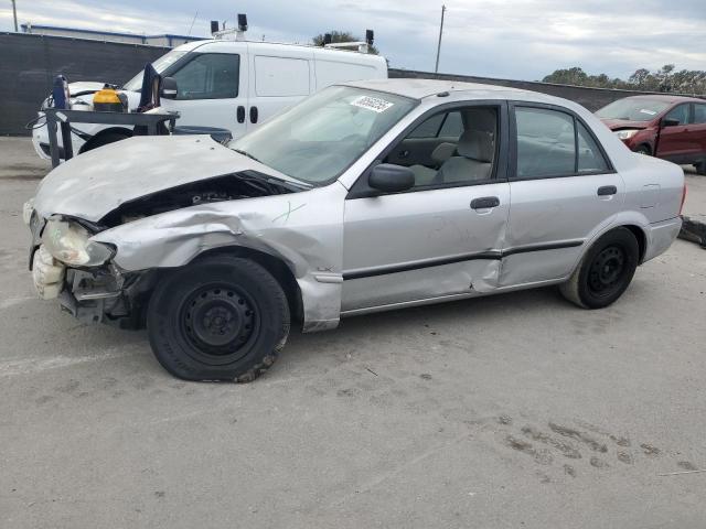 MAZDA PROTEGE DX 2001 silver  gas JM1BJ222310425181 photo #1