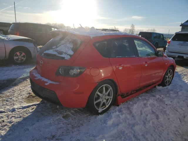 MAZDA SPEED 3 2007 red hatchbac gas JM1BK34L571627466 photo #4