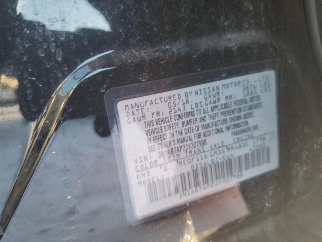 2018 NISSAN SENTRA S/S 3N1AB7AP2JY307988